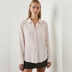 NWOT Rails Hunter Button-Up Shirt In Rosewater Women’s Small